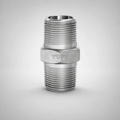1038_w Tupy - Niple TupyForged Classe 3000 THR - Forjado Roscavel NPT