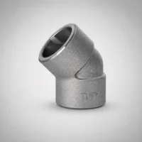 1109_w Tupy - Cotovelo 45° TupyForged Classe 3000 S/W - Forjado Soldavel