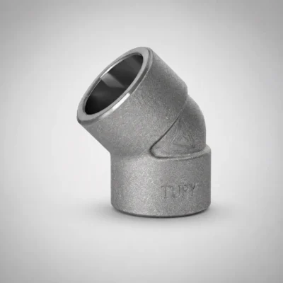 1109_w Tupy - Cotovelo 45° TupyForged Classe 3000 S/W - Forjado Soldavel