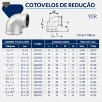 Tupy - Cotovelo de Redução BSP