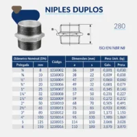 1238-_w Tupy - Niple Duplo BSP