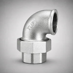 1268_w Tupy - União Cotovelo com Assento Cônico de Ferro BSP