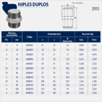 6838-_w Tupy - Niple Duplo NPT-300