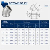 6909-_w Tupy - Cotovelo 45° NPT-150