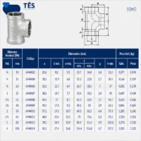 Tupy - Tê NPT-150