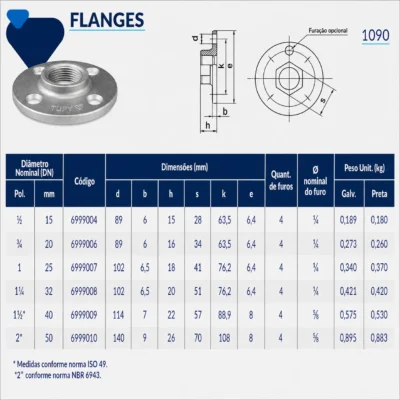 6999-_w Tupy - Flange NPT-150
